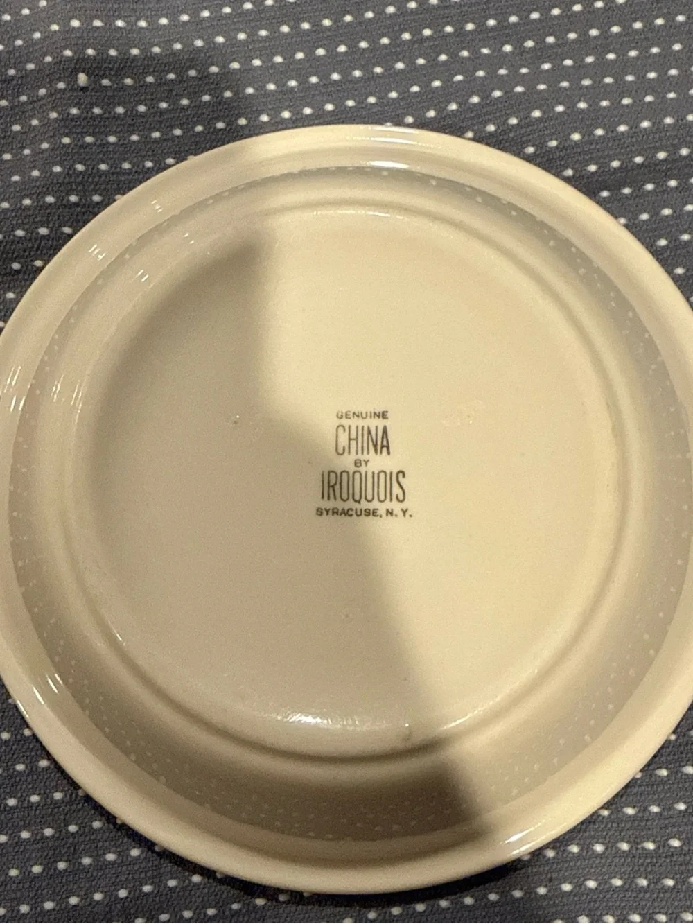 Peter Max Bowl by Iroquois China 1960s Vintage Checkerboard Pattern